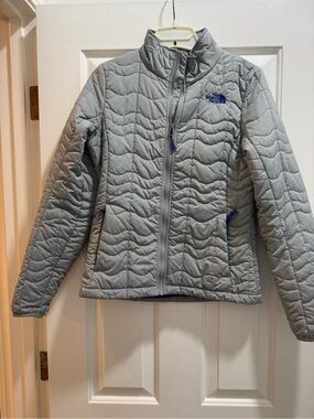 The North Face Blue and Light Gray Women's Jacket